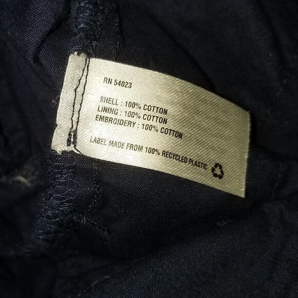 GAP Navy Blue Eyelet Short Shorts Size 2 Summer 100% Cotton - Picture 7 of 7